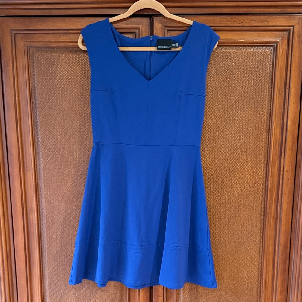 Royal Blue Mini Dress